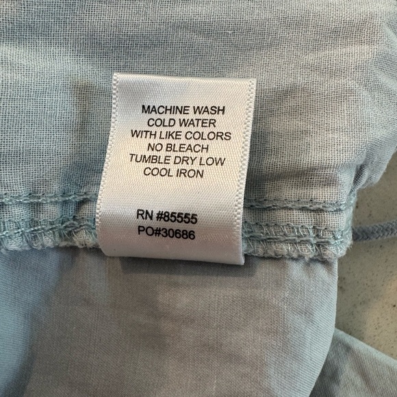 Pistola Shorts Romper in Sky Blue MEG ZIP FRONT ROMPER Women’s Size M EUC - Picture 8 of 16